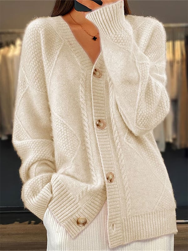 2023-as új őszi-téli bő női kasmír pulóver