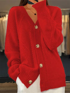2023-as új őszi-téli bő női kasmír pulóver